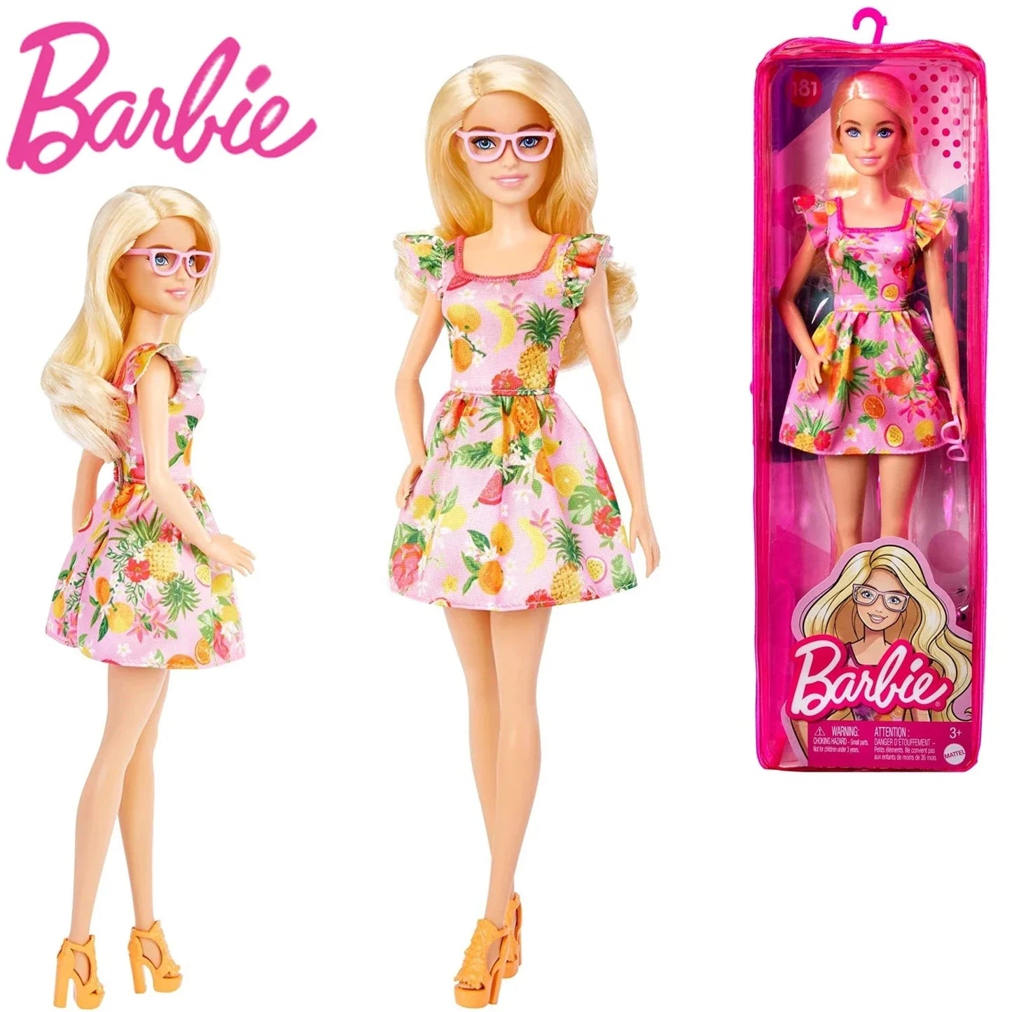 2025 100% Original Mattel Barbie Fashionistas Dolls for Girls Genuine Top Brand Toys for Children Christmas Birthday Gifts