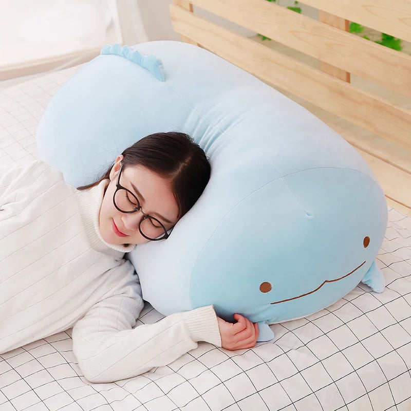 90cm Soft Animal Cartoon Corner Bio Pillow Cushion Cute Dog Cat Dinosaur Pig Unicorn Plush Toy Stuffed Lovely Kid Birthyday Gift