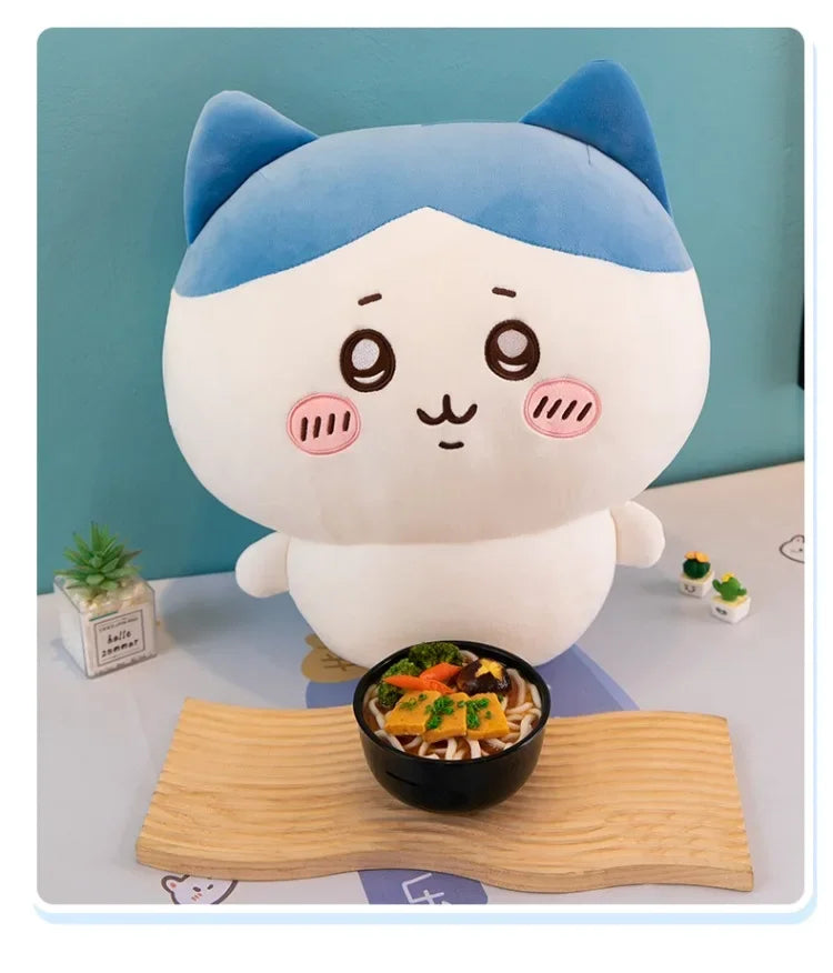 Large Size 60cm Usachi Chiikawa Doll Kawaii Plush Toy Peripheral Self-deprecating Bear hachiware Pillow Cushion Gift
