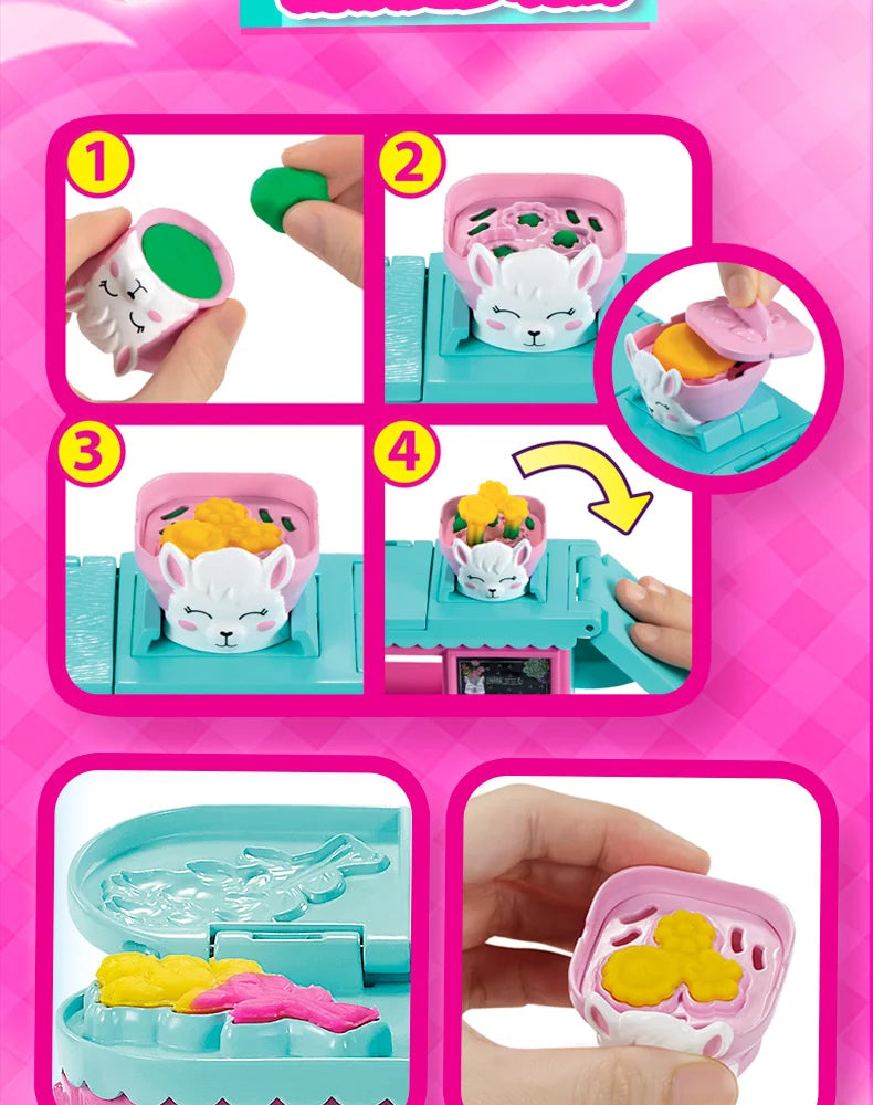 New Hot Genuine Barbie Doll Flower Shop Toy Cultivates Princess Imaginative Boys And Girls Children A Birthday Present Toy