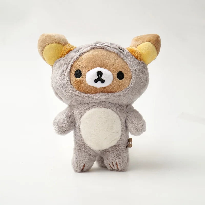 Rilakkuma Plush collection Teddy Bear Peluche Lovely Anime Bear Stuffed Doll Kawaii Room Decor  Soft Birthday Gifts Xmas Present
