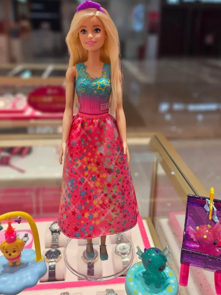 New Mattel Barbie Dolls Girls' Toys Pretty Play House Toys Birthday Gifts Princess Toys Beautiful Princess Toy For Children