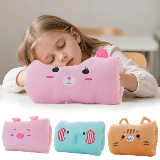 Children's Plush Pillows Hand Warmers Gloves Adults Cartoon Nap Pillows Cushions Creative Hand Warmers Plush Children's Day Gift