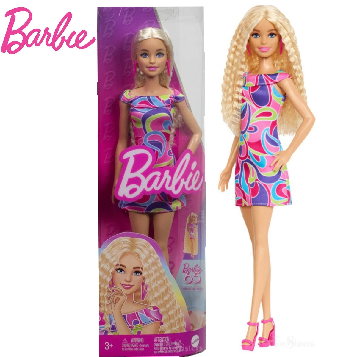 2025 100% Original Mattel Barbie Fashionistas Dolls for Girls Genuine Top Brand Toys for Children Christmas Birthday Gifts
