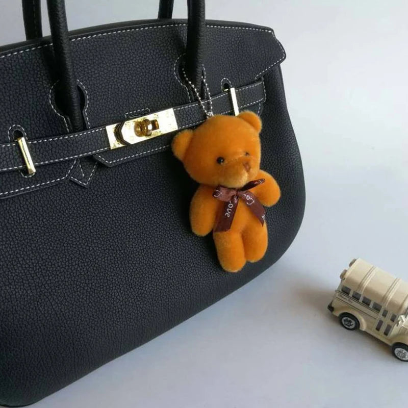 12/10Pcs/Lot Soft Stuffed Bear Plush Toys Mini Teddy Bear Dolls Toy Small Gifts Bag Pendant Teddy Doll