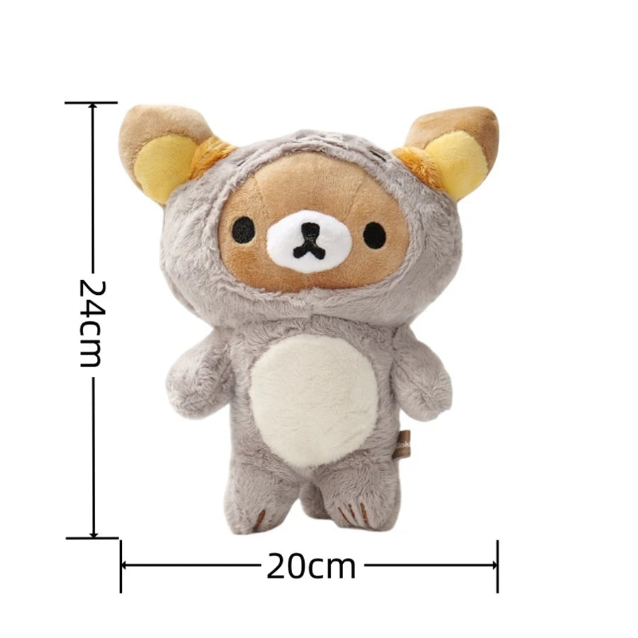 Rilakkuma Collection Plush Kawai Teddy Bear Stuffed Doll Kawaii Room Dcor Lovely Animal Toys Gifts For Kids Birthday Present