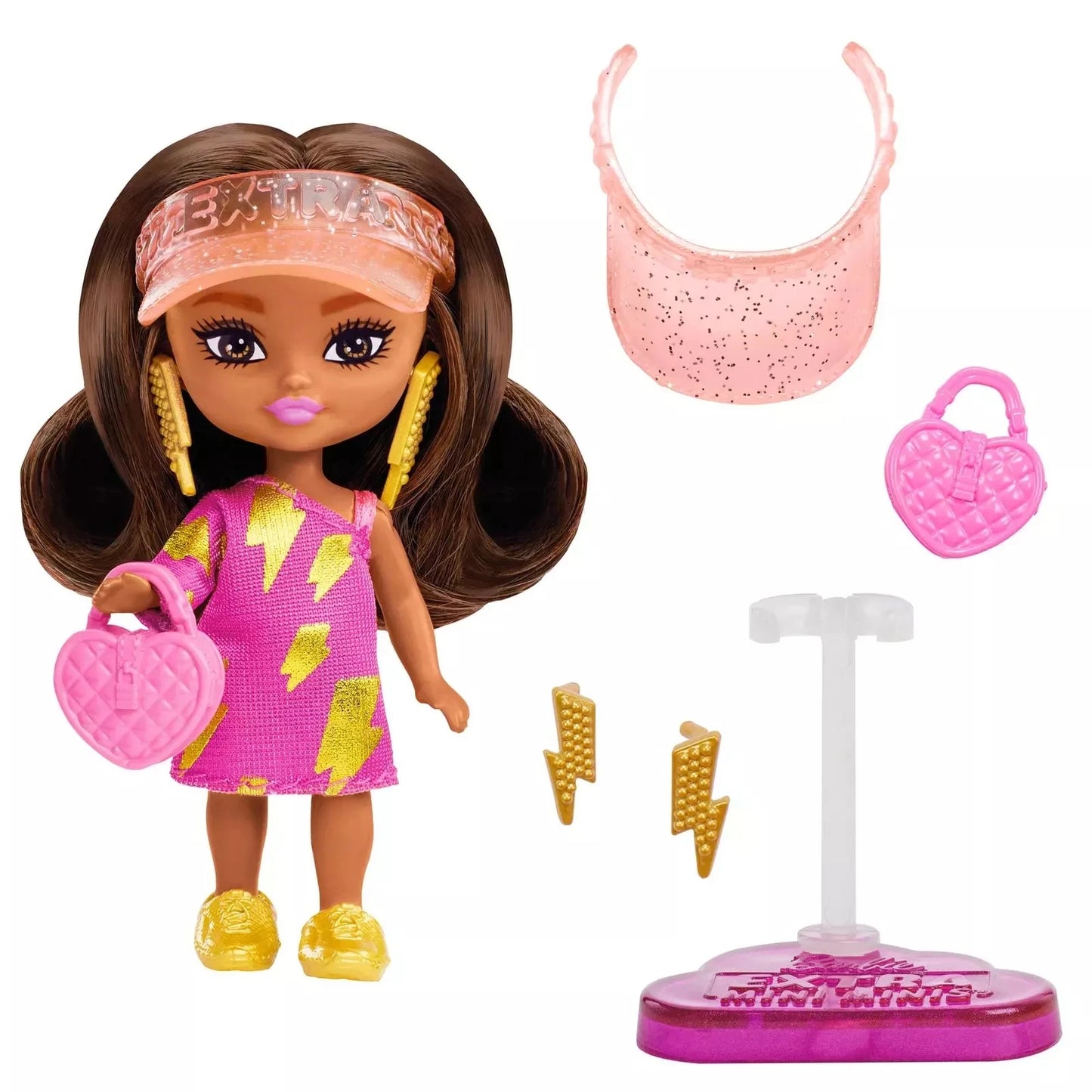 Barbie Doll Extra Mini Minis Dolls for Girls  with  Accessories Stand Toys for Girls Top Brand Birthday Christmas Gifts Assorted