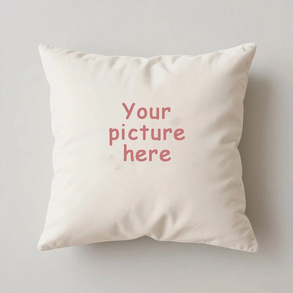 Customizable Personalized Christmas Pillows Double Sided Printed Pillows Winter Home Sofa Decorations Christmas Decoration Gifts