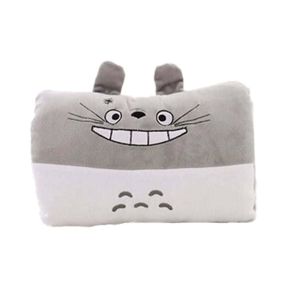 Pink Bear Children's Plush Pillows Hand Warmers Gloves Adults Cartoon Nap Pillows Cushions Creative Hand Warmers Plush Gift