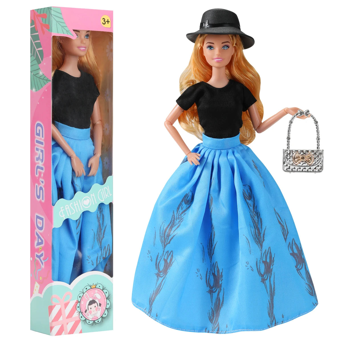1/6 Barbi Doll Toy Fashionable And Trendy Cross Dressing Girls 30cm Barbies Full Set With Clothes for Education Birthday Gift