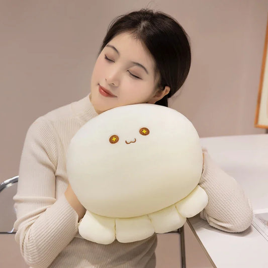 Koi Multi Style Anime Cartoon Octopus Ball Warm Hand Plush Pillow Winter Warm Hand Pillow