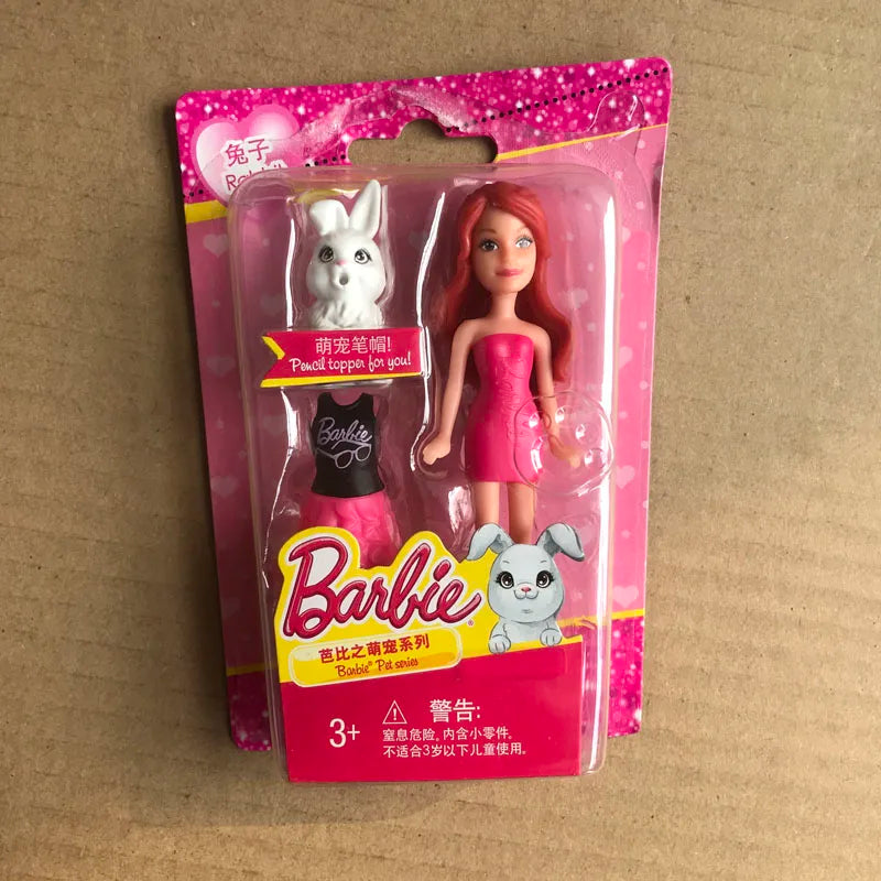 Barbie Dolls for Girls Cute Pet Constellation Series Mini Doll Genuine Girl Playing House Toys Cheap Random 1pcs