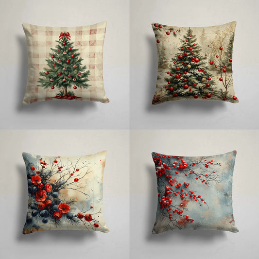 Customizable Personalized Christmas Pillows Double Sided Printed Pillows Winter Home Sofa Decorations Christmas Decoration Gifts