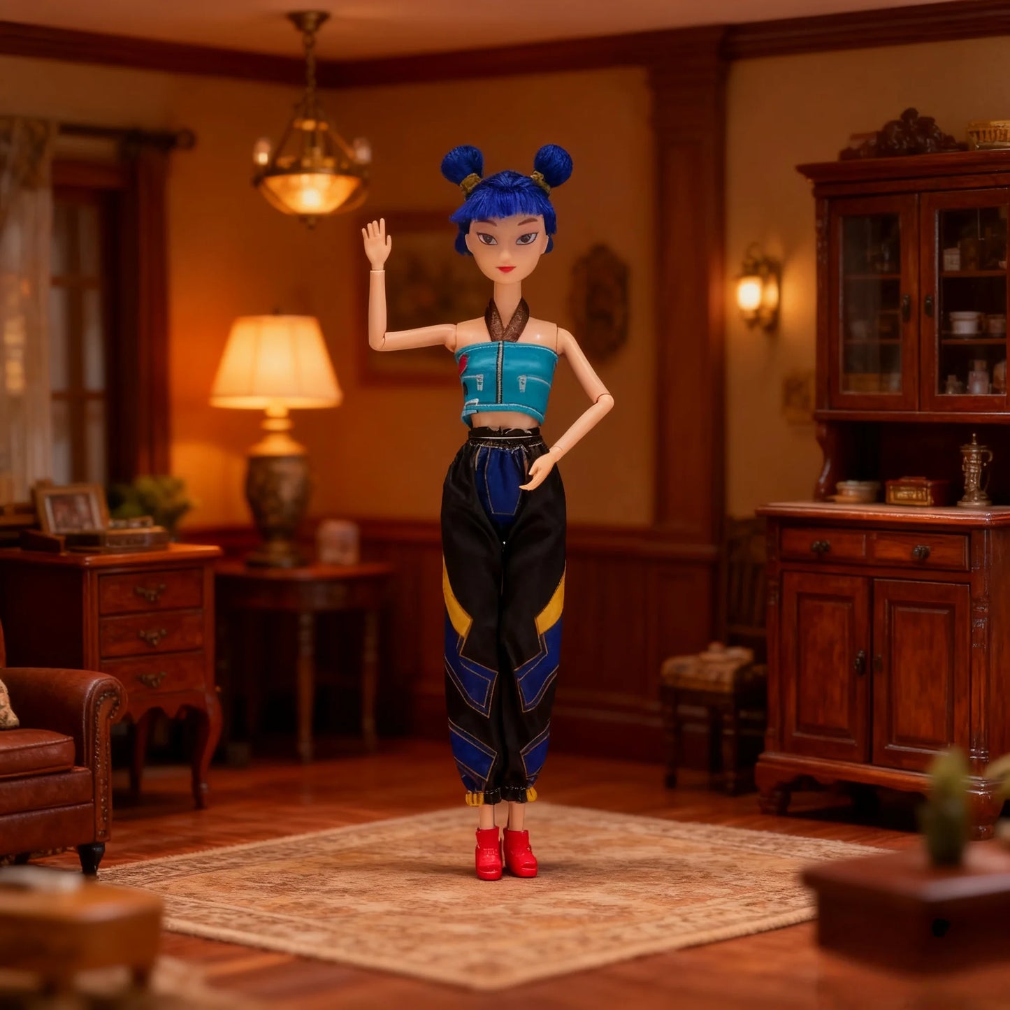 New Kpop Devil Hunter Barbie Doll Vinyl Doll Rumi mila Zoey Children's Birthday Gift Toy Desktop Ornament Gift Collection