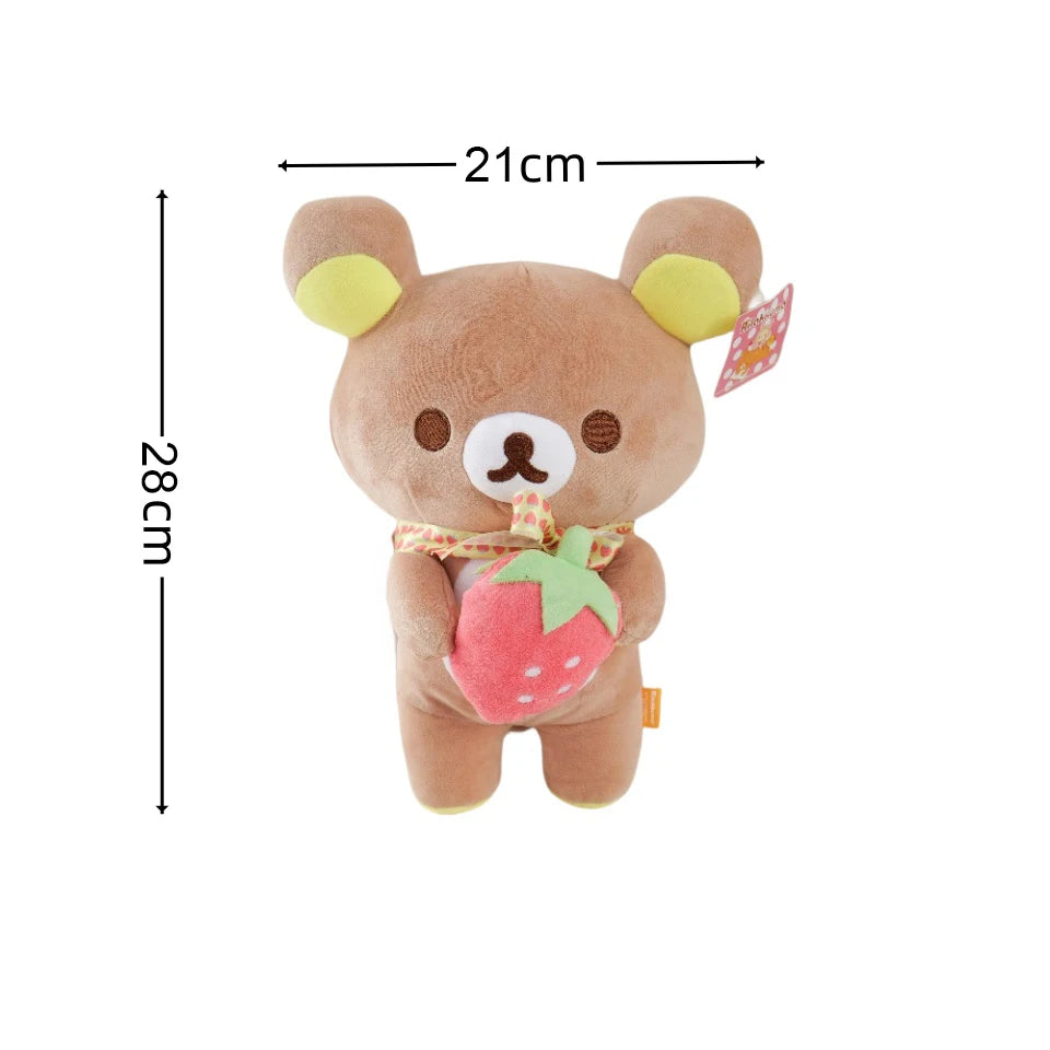 Rilakkuma Plush collection Teddy Bear Peluche Lovely Anime Bear Stuffed Doll Kawaii Room Decor  Soft Birthday Gifts Xmas Present
