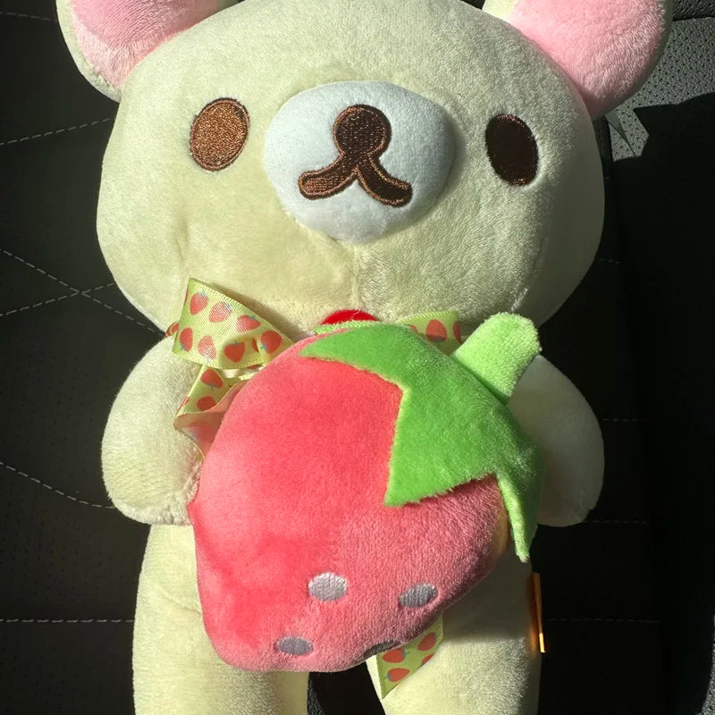 Anime Rilakkuma Cartoon Plush Doll Soft bear Toys Kawaii Room Decor Teddy Bear Plushies Cute Couple Bear Xmas Gifts For Girls