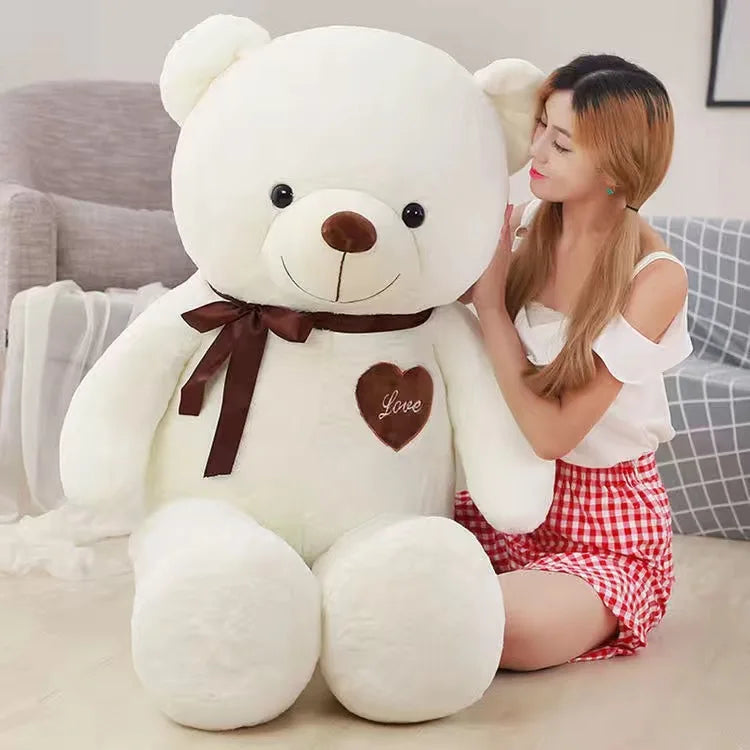 High Quality 4 Colors Teddy Bear With Scarf Stuffed Animals Bear Plush Toys Doll Pillow Kids Lovers Birthday Baby Gift