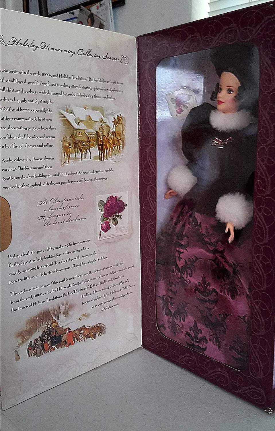 Original Barbie Holiday Traditions 1996 Vintage Special Edition Girls Dolls Toys Homecoming Collector Series 90s Delicate Makeup