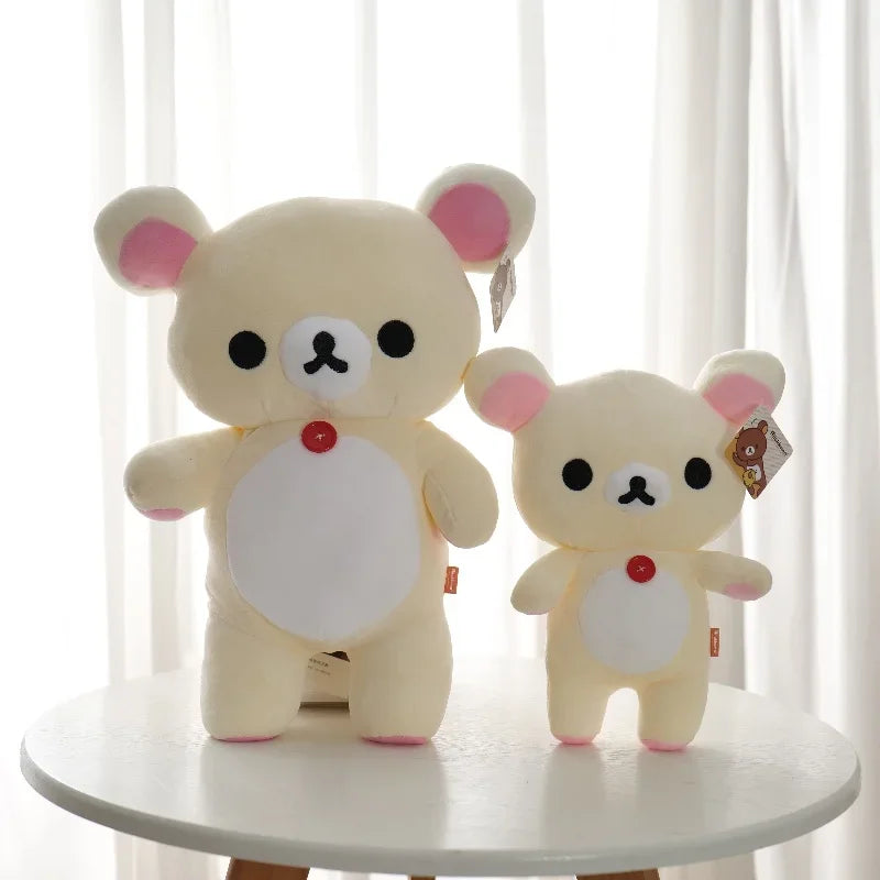 Rilakkuma Plush collection Teddy Bear Peluche Lovely Anime Bear Stuffed Doll Kawaii Room Decor  Soft Birthday Gifts Xmas Present
