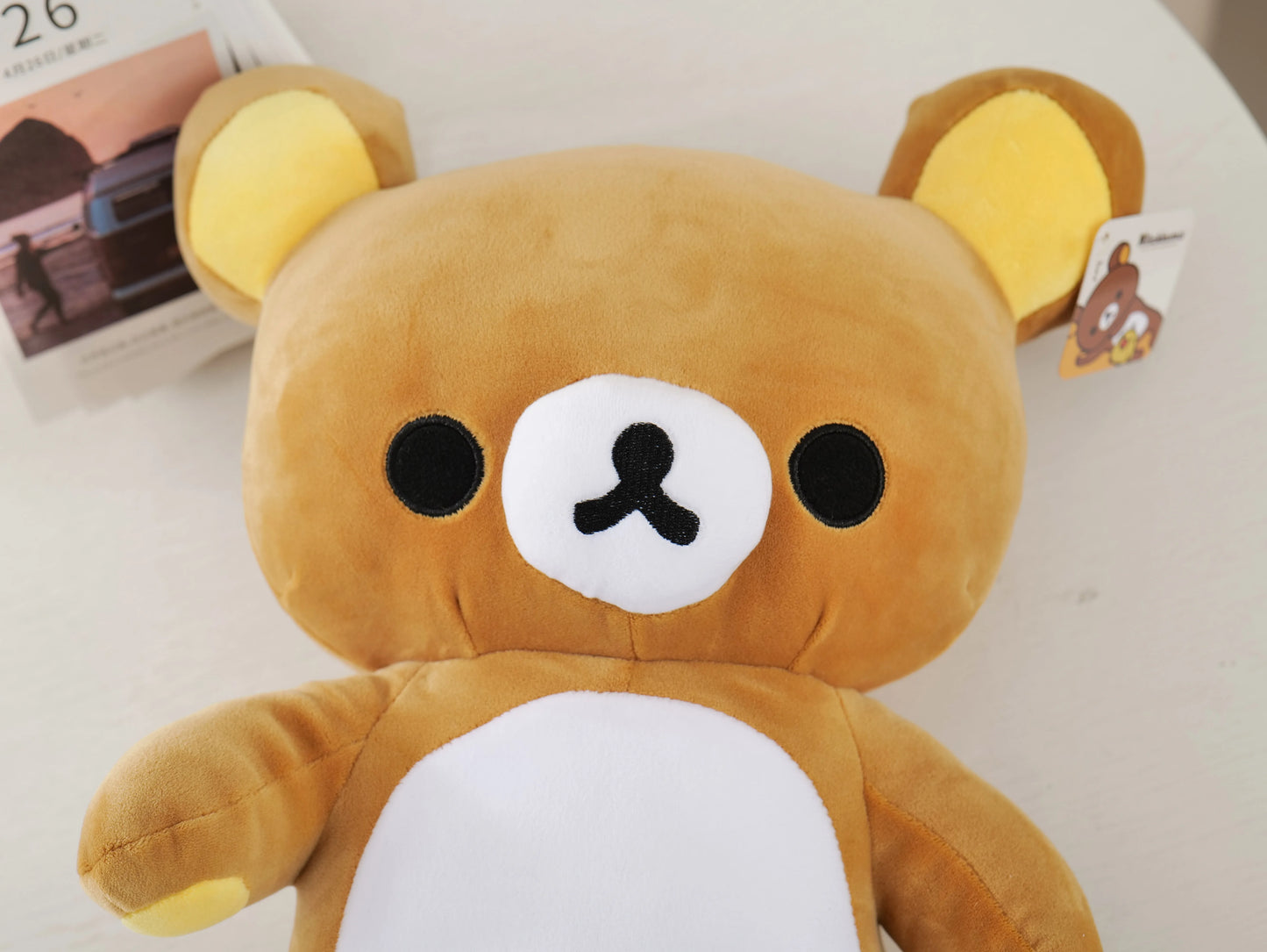 Anime Rilakkuma Cartoon Plush Doll Soft bear Toys Kawaii Room Decor Teddy Bear Plushies Cute Couple Bear Xmas Gifts For Girls