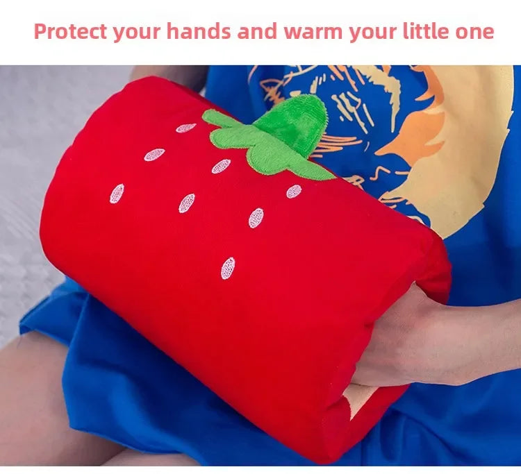 Cute Cartoon Hand Warmer Pillow Soft Stuffed Animal Creative Gift for Kids Nap Cushion Hand warmer  travel neck pillow