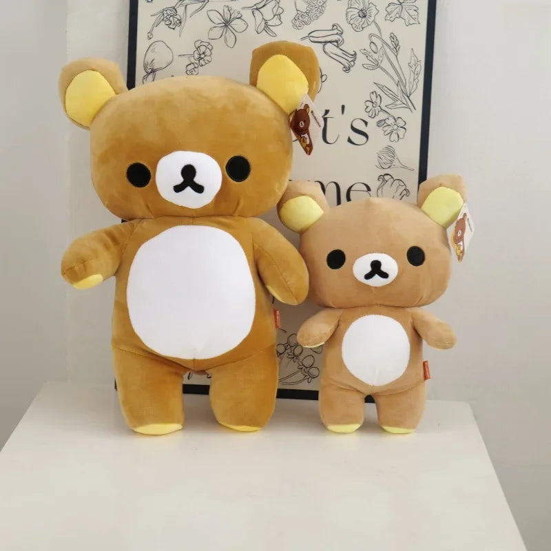 Rilakkuma Plush collection Teddy Bear Peluche Lovely Anime Bear Stuffed Doll Kawaii Room Decor  Soft Birthday Gifts Xmas Present