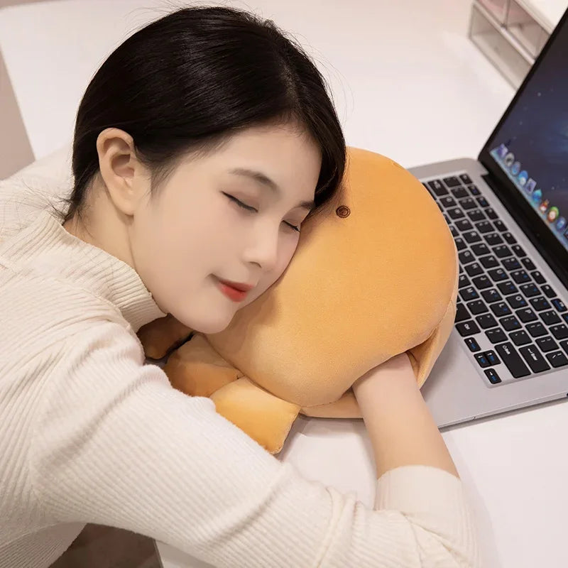 Koi Multi Style Anime Cartoon Octopus Ball Warm Hand Plush Pillow Winter Warm Hand Pillow