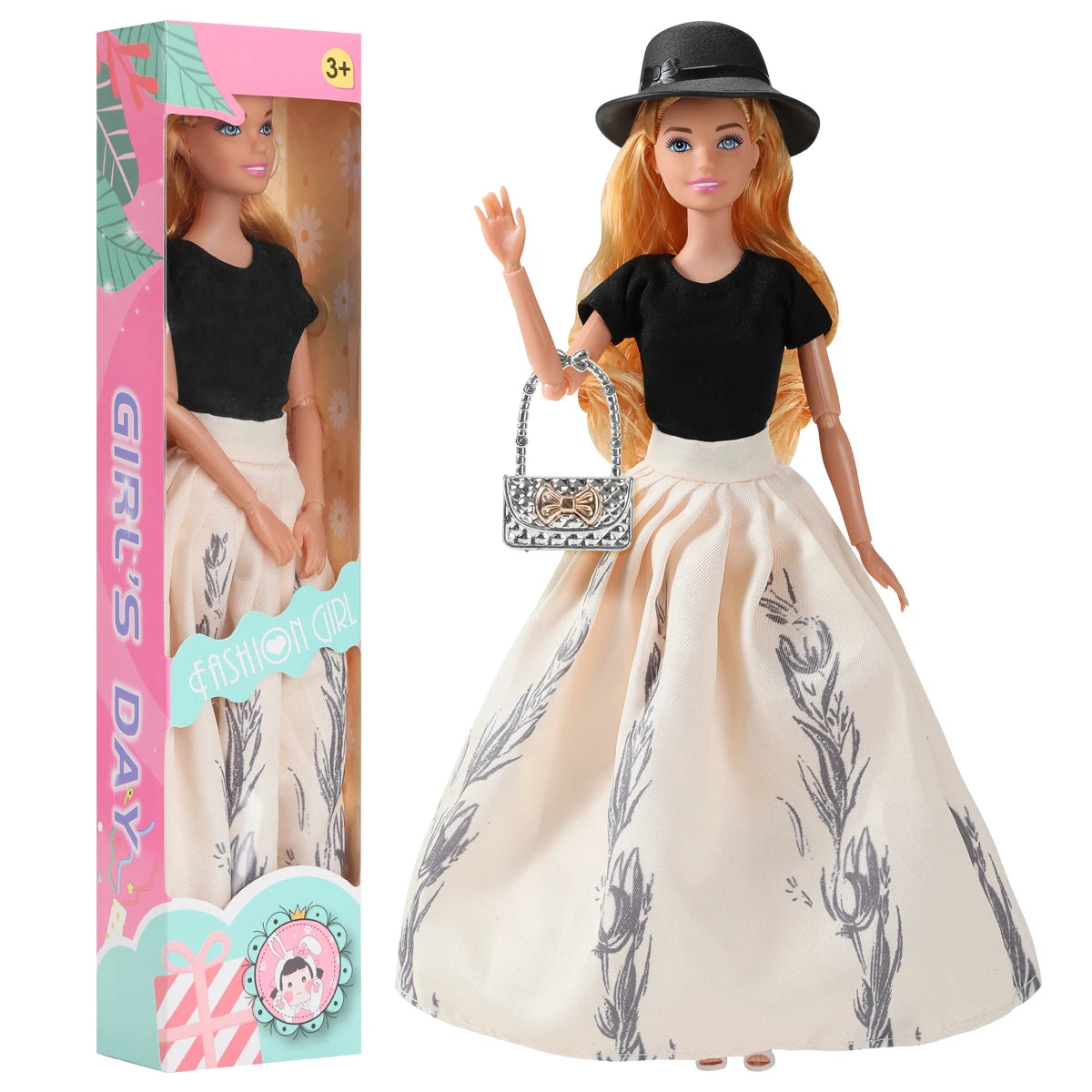 1/6 Barbi Doll Toy Fashionable And Trendy Cross Dressing Girls 30cm Barbies Full Set With Clothes for Education Birthday Gift