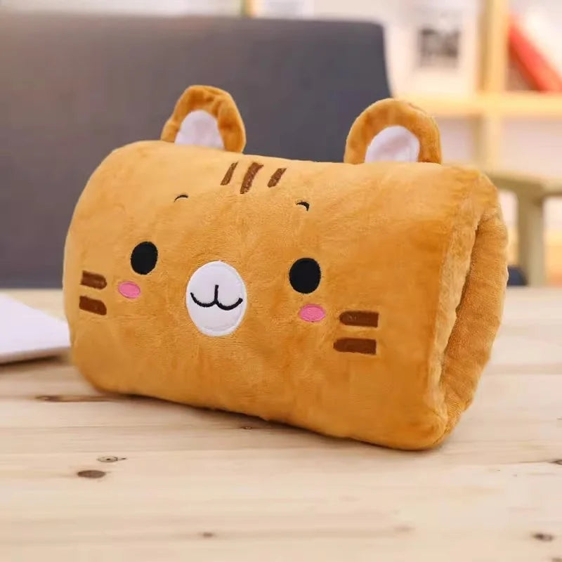 kids cute gift winter cartoon plush suho hand pillow hand warmer, weak hero class 1 arm pillow, Children's Gift