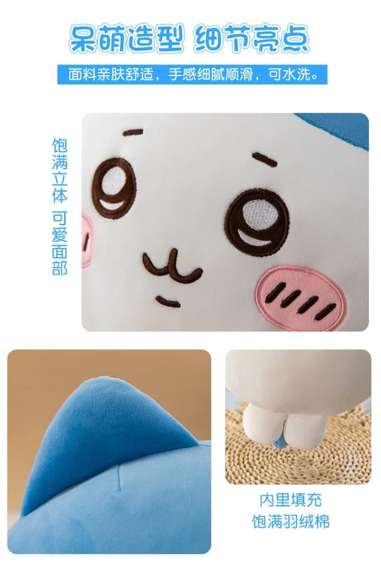 Large Size 60cm Usachi Chiikawa Doll Kawaii Plush Toy Peripheral Self-deprecating Bear hachiware Pillow Cushion Gift