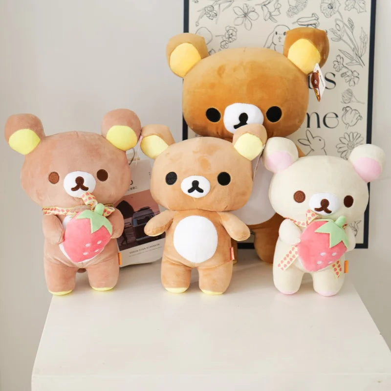 Rilakkuma Collection Plush Kawai Teddy Bear Stuffed Doll Kawaii Room Dcor Lovely Animal Toys Gifts For Kids Birthday Present