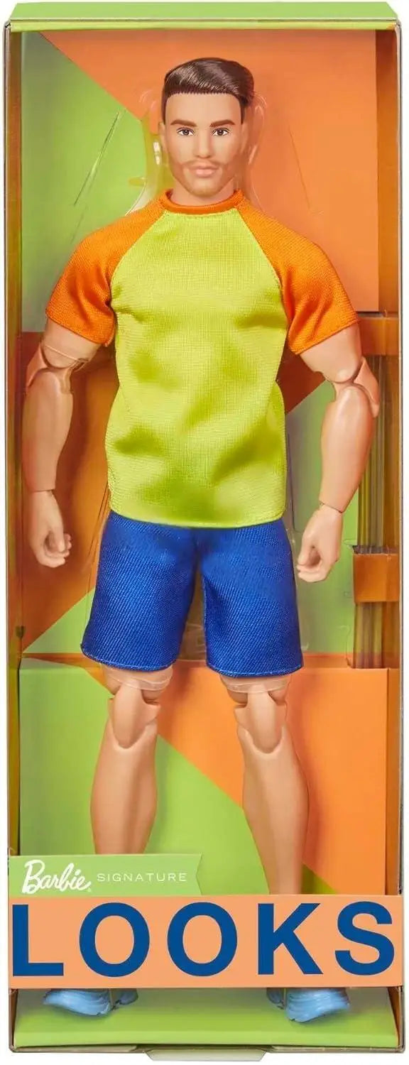 Original Barbie Signature Looks Collection GXB28 Blonde Yoga Body Fashionable Celebrity Barbie Doll Limited Collection