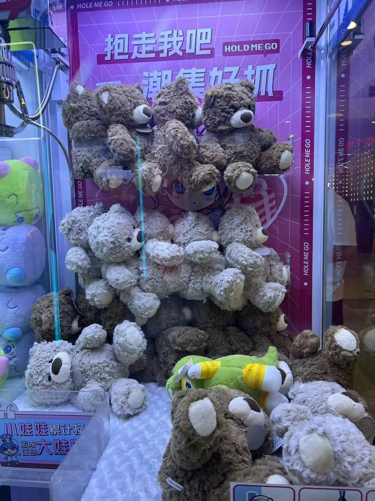 25CM Cute Colorful Bow Tie Bear Doll Plush Toy Hug Bear Doll Children Birthday Gift Pillow Teddy bear Home Living Room Bedroom