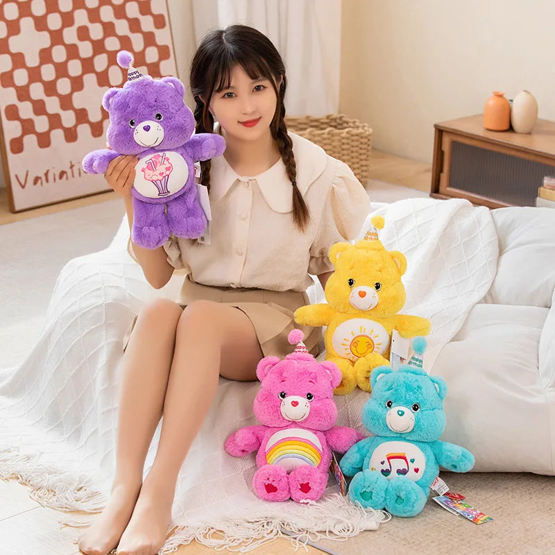 Care Bears Plush Toys Teddy Bear Stuffed Doll Lovely Anime Bear Peluche Kawaii Room Decor Birthday Gift For Kids Xmas Present