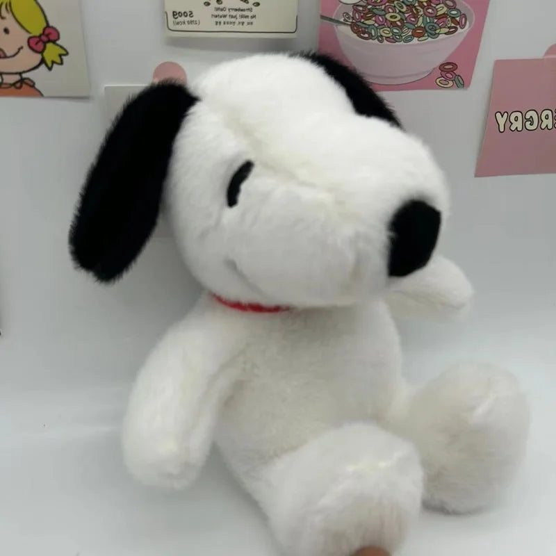 NEW 30cm 5pcs Cartoon Cute Snoopy Plush Toy Pillow Sofa Back Plush Doll Gifts For Children