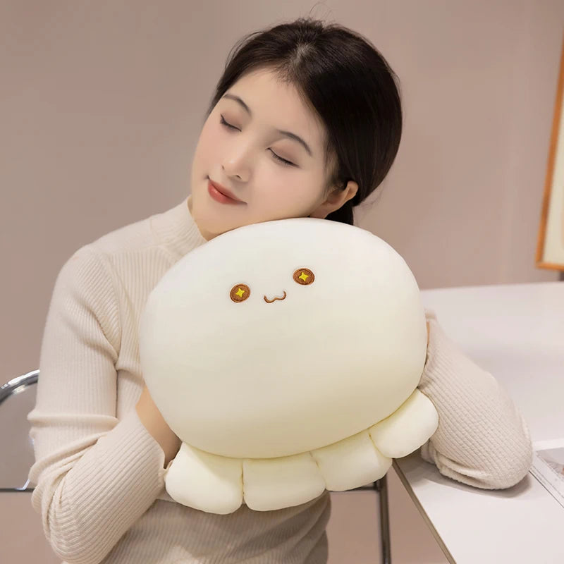 Koi Multi Style Anime Cartoon Octopus Ball Warm Hand Plush Pillow Winter Warm Hand Pillow