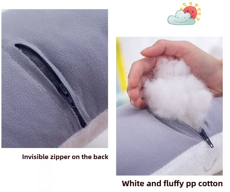 Cute Cartoon Hand Warmer Pillow Soft Stuffed Animal Creative Gift for Kids Nap Cushion Hand warmer  travel neck pillow