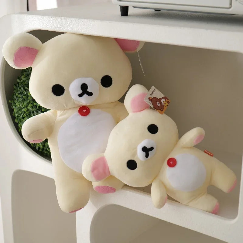 Rilakkuma Plush collection Teddy Bear Peluche Lovely Anime Bear Stuffed Doll Kawaii Room Decor  Soft Birthday Gifts Xmas Present