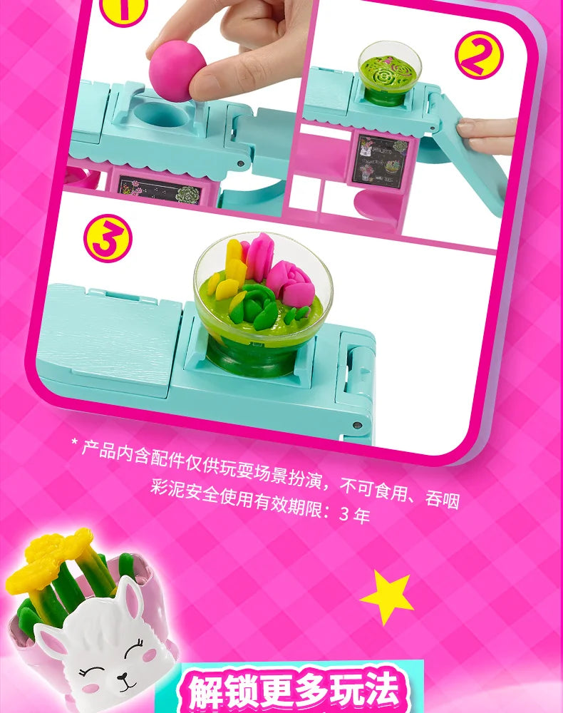 New Hot Genuine Barbie Doll Flower Shop Toy Cultivates Princess Imaginative Boys And Girls Children A Birthday Present Toy