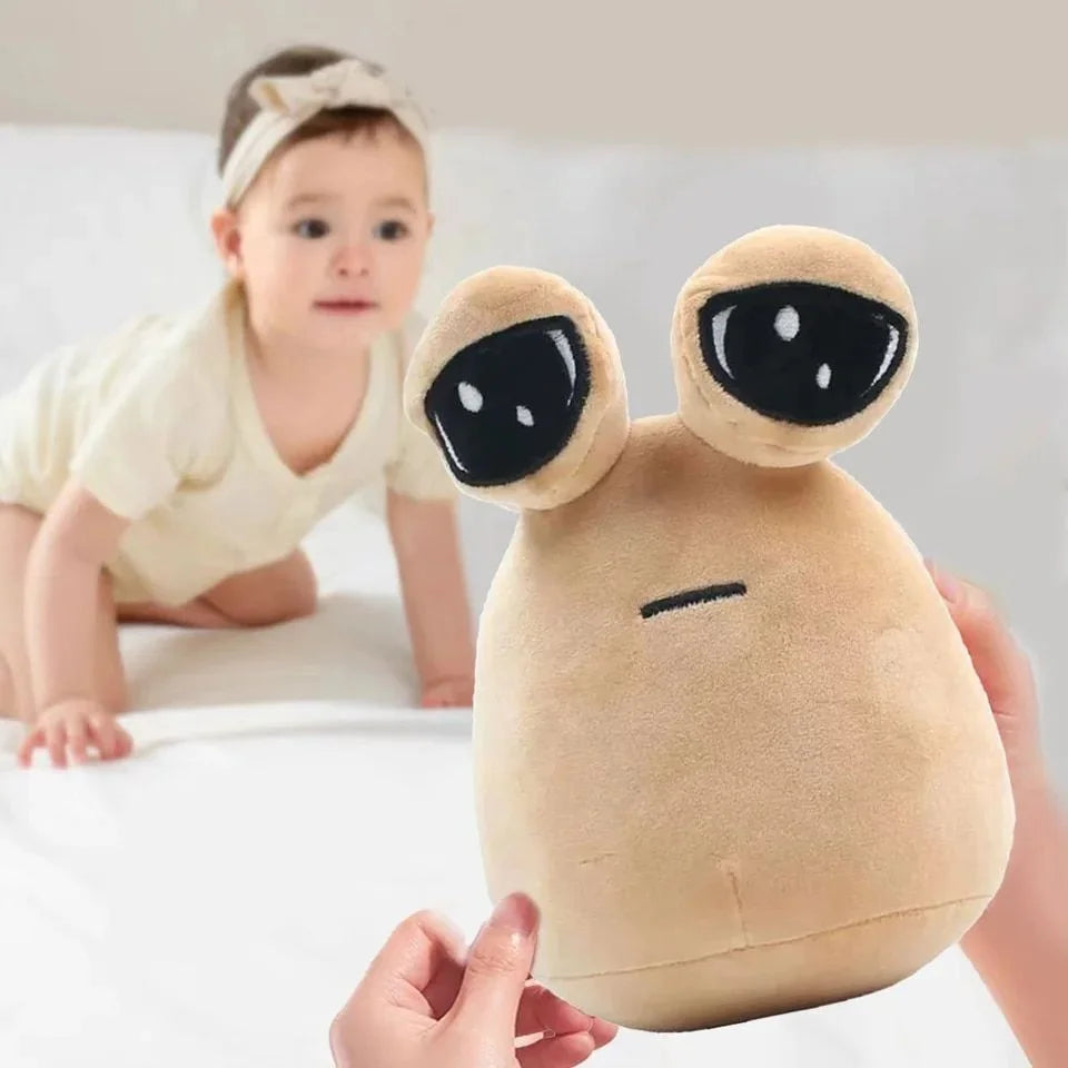 My Pet Alien Pou Plush Toys Anime Game The Maw Pou Doll Kawaii Cartoon Soft Stuffed Pillow Children Birthday Xmas Gif