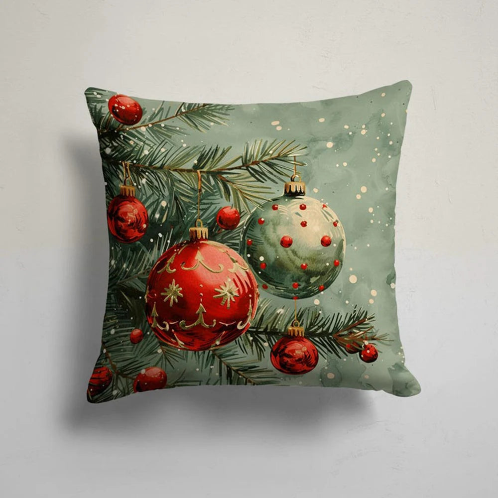Customizable Personalized Christmas Pillows Double Sided Printed Pillows Winter Home Sofa Decorations Christmas Decoration Gifts