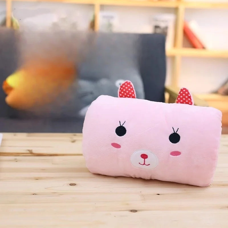kids cute gift winter cartoon plush suho hand pillow hand warmer, weak hero class 1 arm pillow, Children's Gift