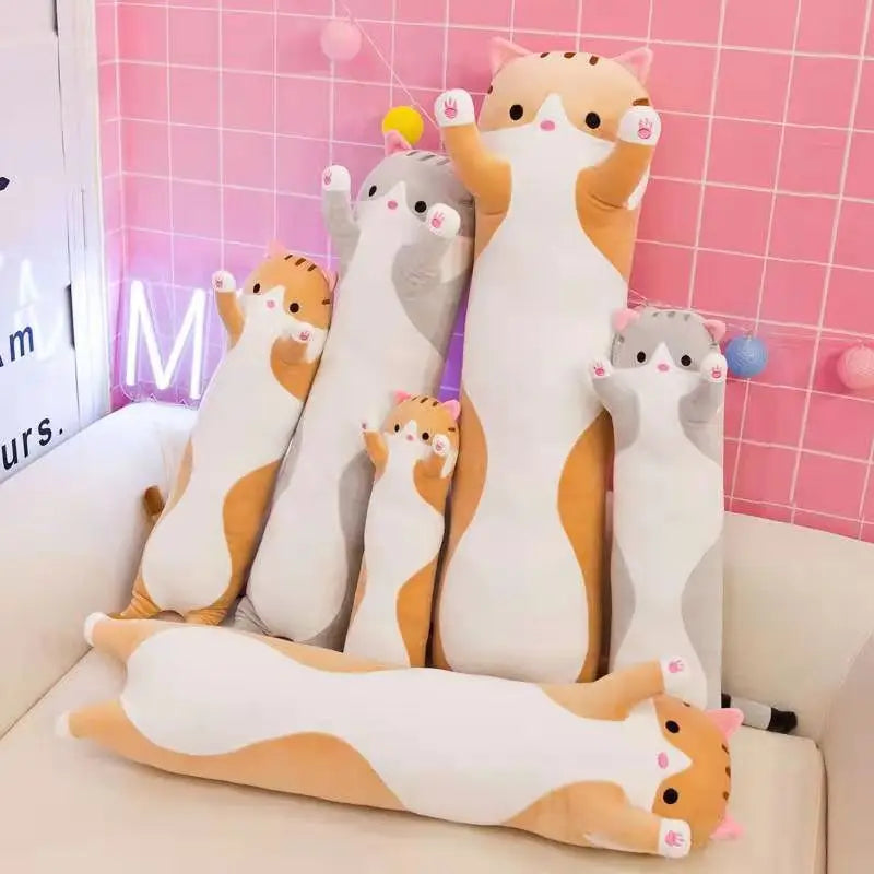 Lovely Husky Side Sleeping Body Pillow 50-150cm Bed Sofa Home Decorative Long Pillow Classmate Friend Birthday Present Cute Gift