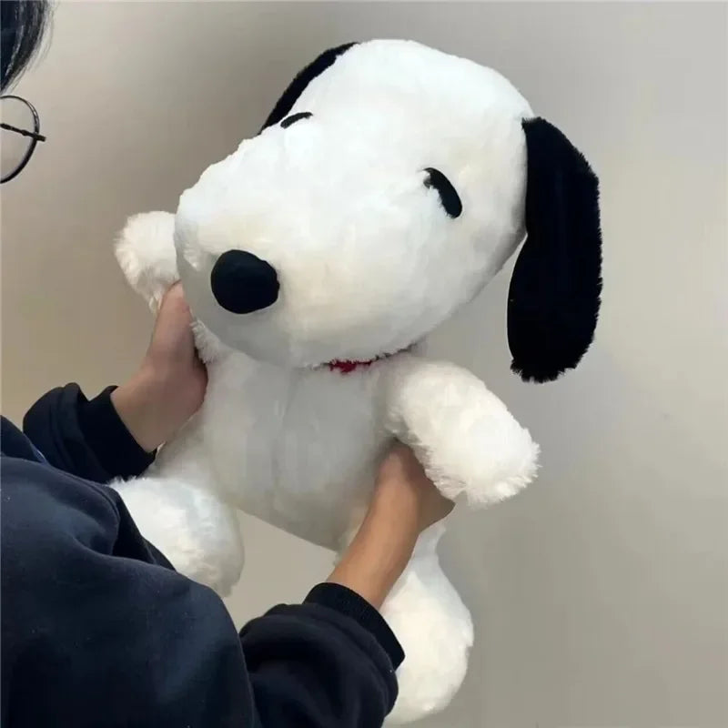 NEW 30cm 5pcs Cartoon Cute Snoopy Plush Toy Pillow Sofa Back Plush Doll Gifts For Children