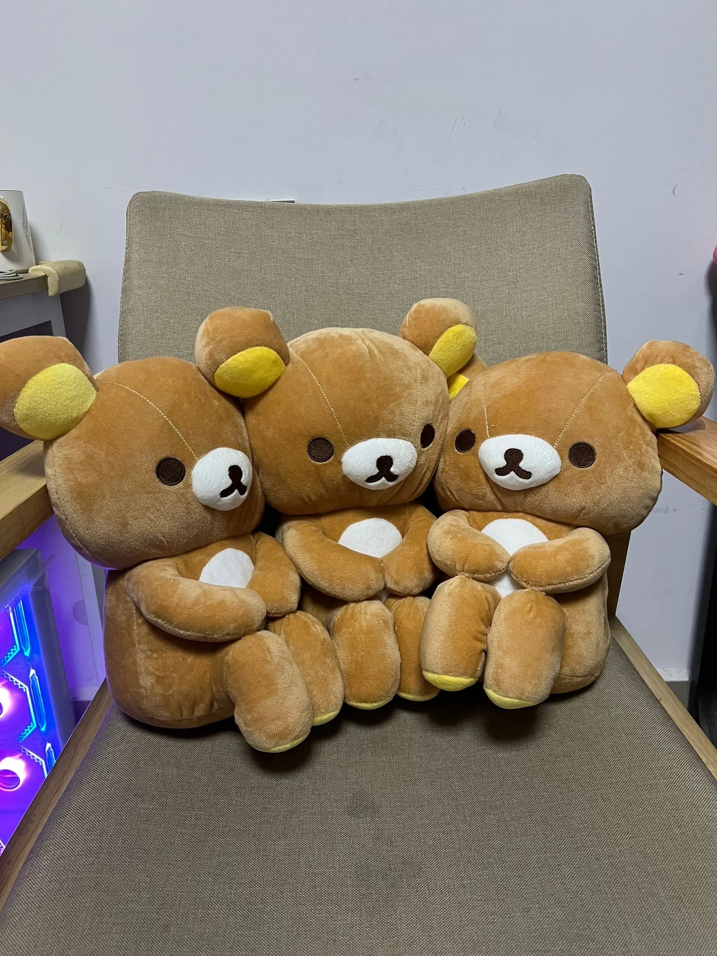 Rilakkuma Plush collection Teddy Bear Peluche Lovely Anime Bear Stuffed Doll Kawaii Room Decor Soft Birthday Xmas Gifts