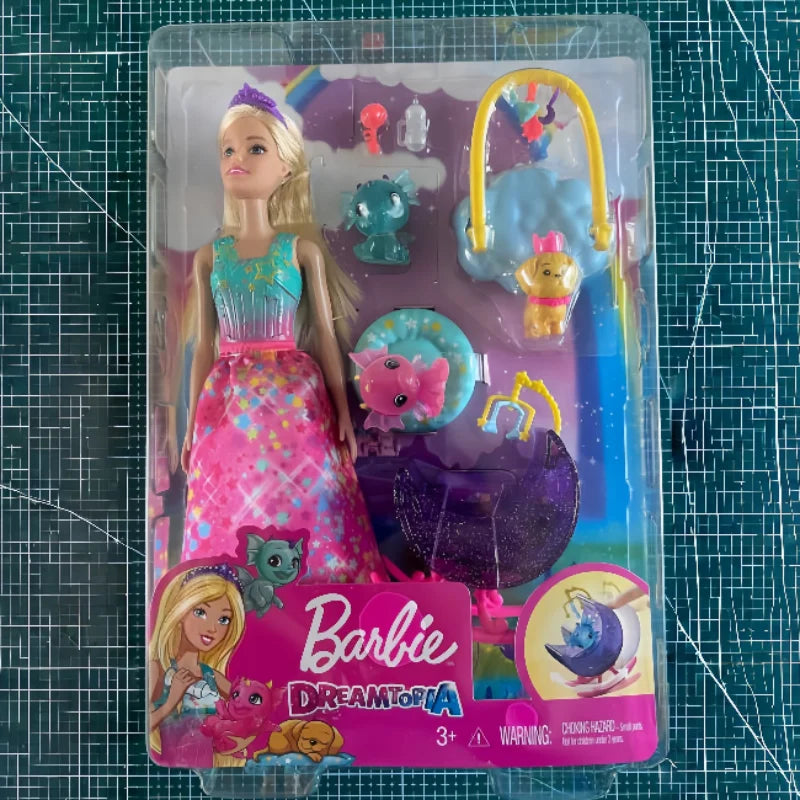New Mattel Barbie Dolls Girls' Toys Pretty Play House Toys Birthday Gifts Princess Toys Beautiful Princess Toy For Children
