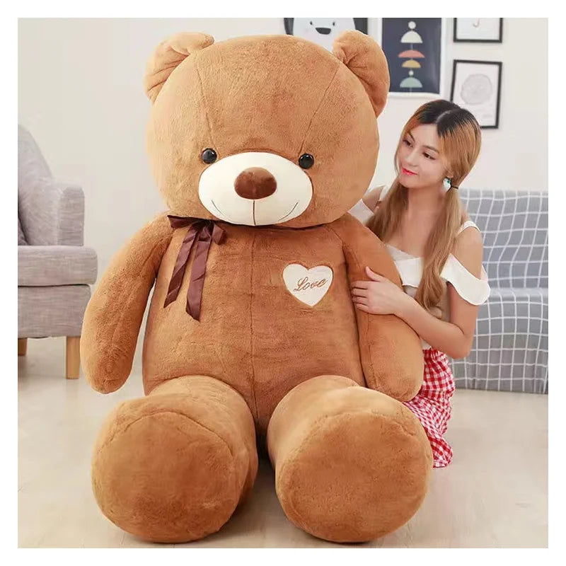 High Quality 4 Colors Teddy Bear With Scarf Stuffed Animals Bear Plush Toys Doll Pillow Kids Lovers Birthday Baby Gift