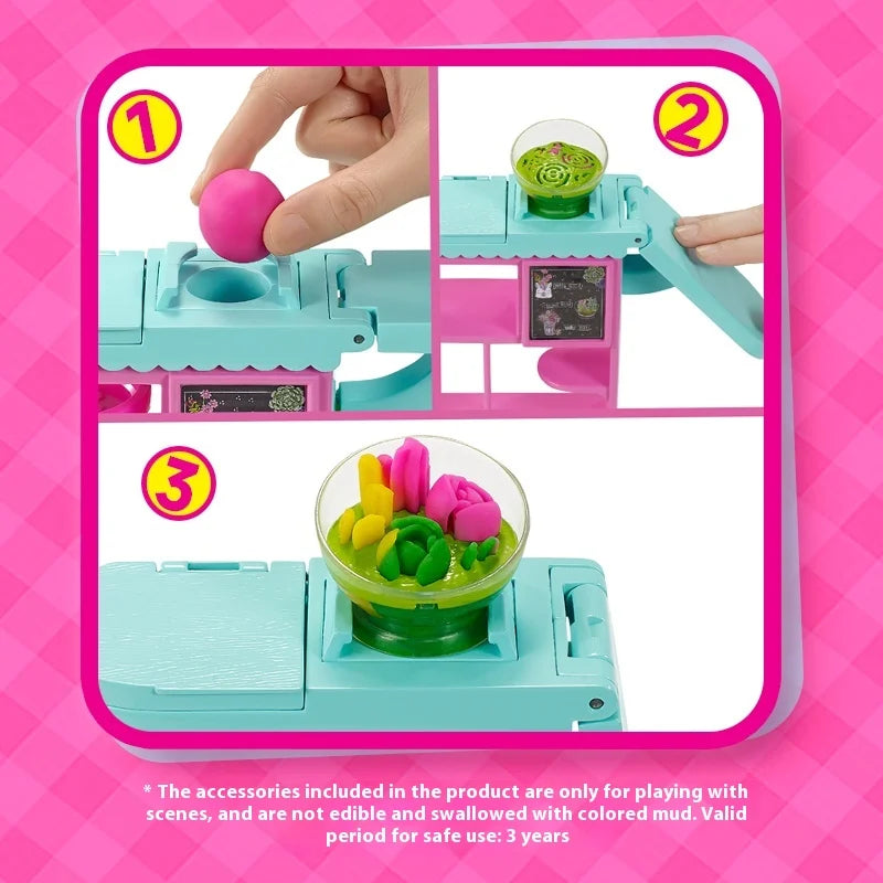 New Hot Genuine Barbie Doll Flower Shop Toy Cultivates Princess Imaginative Boys And Girls Children A Birthday Present Toy