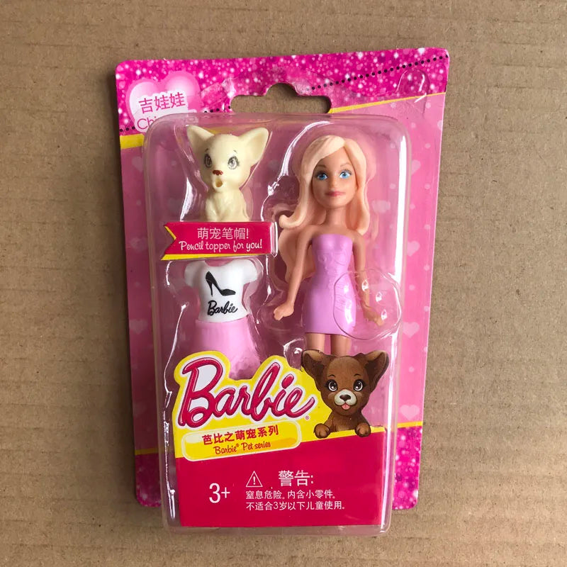 Barbie Dolls for Girls Cute Pet Constellation Series Mini Doll Genuine Girl Playing House Toys Cheap Random 1pcs