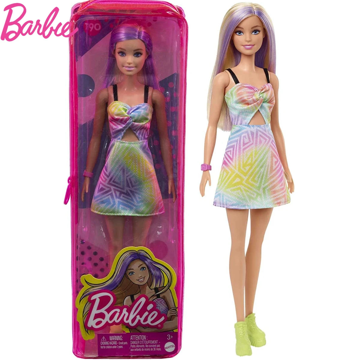 2025 100% Original Mattel Barbie Fashionistas Dolls for Girls Genuine Top Brand Toys for Children Christmas Birthday Gifts